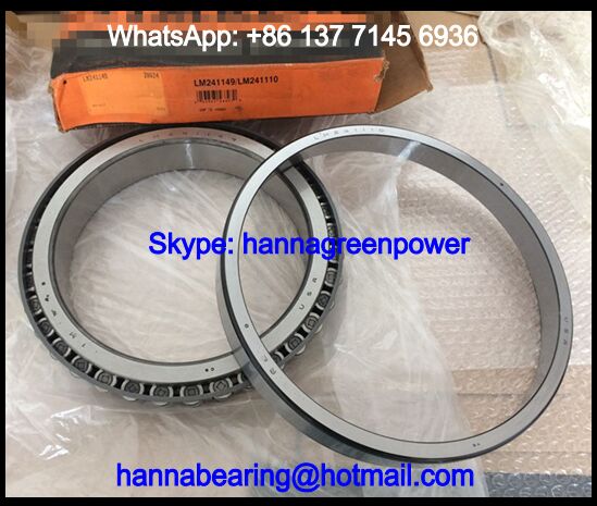 LM241110 Inch Tapered Roller Bearing 203.2*276.225*42.863mm