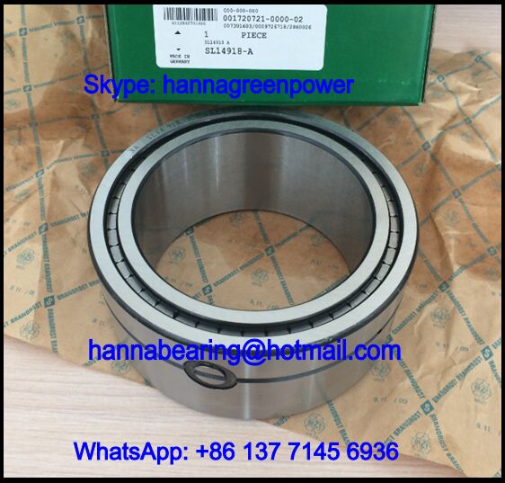 3NCF6912 Three Row Cylindrical Roller Bearing 60x85x40mm