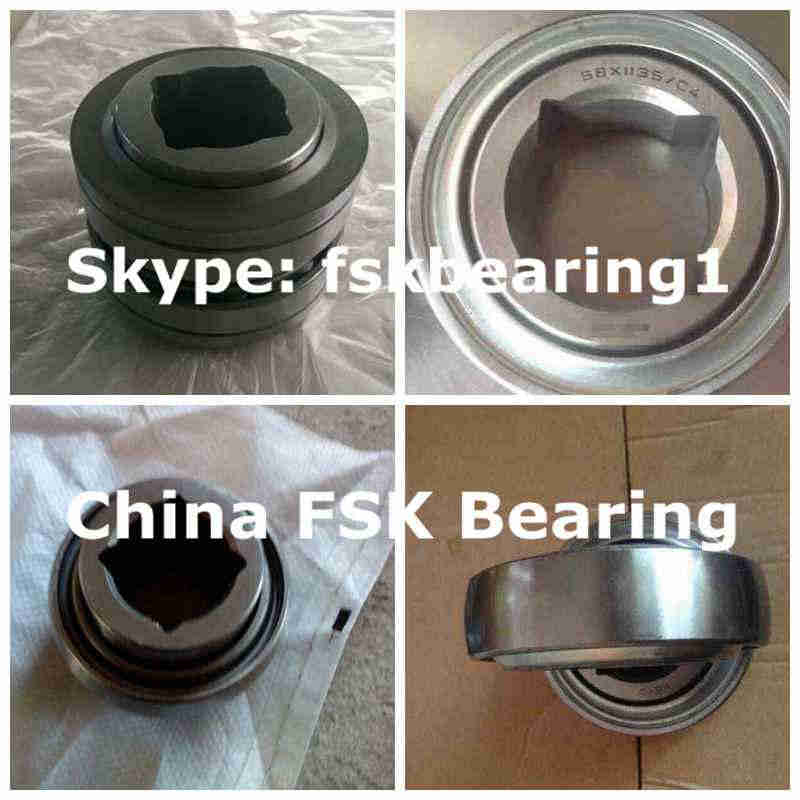 205GP Agriculture Bearing Square Hole 16x53x19.5mm