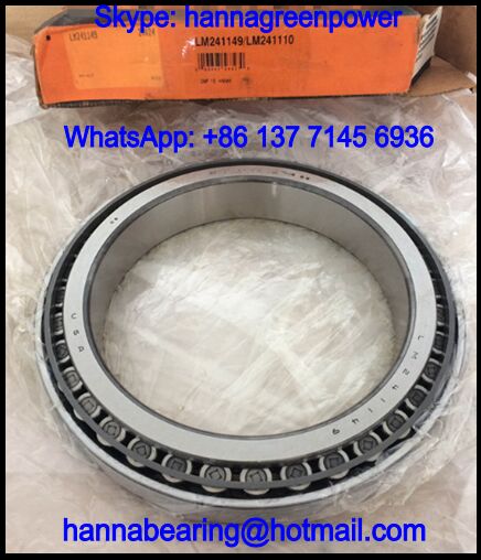 LM241149/241110D Double Row Taper Roller Bearing 203.2x276.225x90.485mm