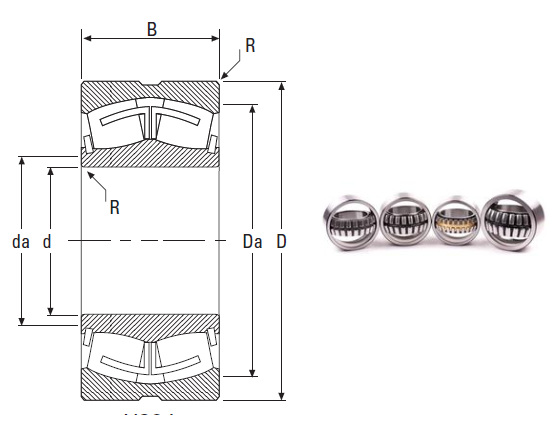 High precision and good price 21307VCSJ spherical roller bearing35*80*21mm