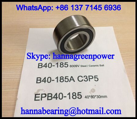 B40-185A-2RS High Speed Ball Bearing 40*80*30mm