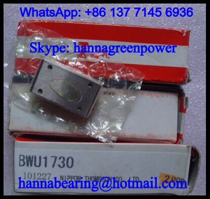 BWU1745 Stainless Linear Ball Slide 17x45x8mm