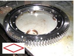 91-20 0941/1-07162 Four-point Contact Ball Slewing Bearing With External Gear