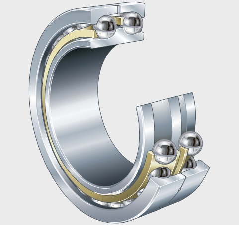 Z-505057.SKL Angular contact ball bearings, Double row ,