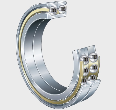 Z-508731.01.SKL Angular contact ball bearings, Double row ,