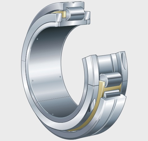 532241 bore 320 mm, Split Cylindrical Roller Bearings for crankshafts in cold pilger rolling mills, Machined Brass Cage
