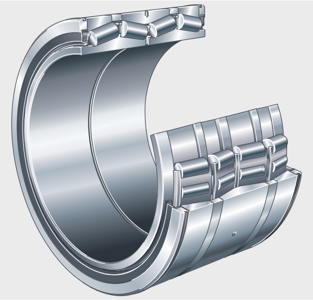 Z-576211.TR4 Tapered roller bearings, Four-row, sealed on both sides pin cages