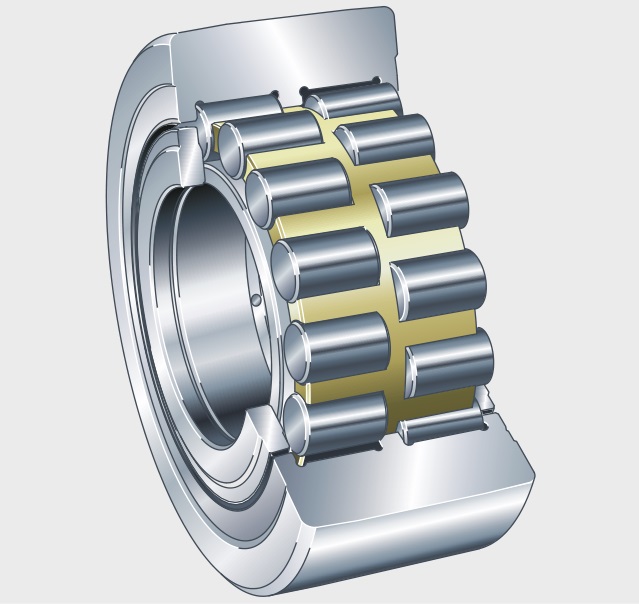 578167 bore 70 mm, Support Rollers for multi-roll cold rolling mills, Machined Brass Cage
