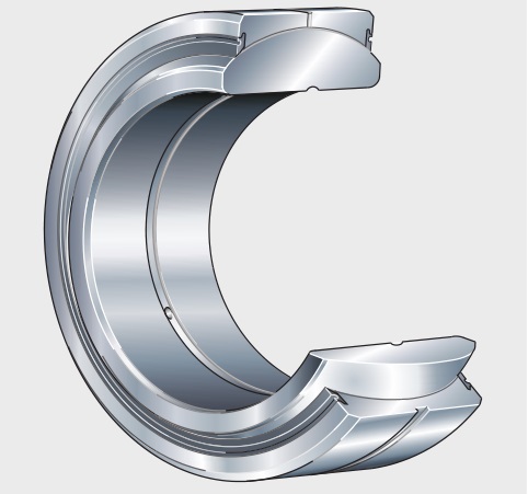 GE140DO-2RS Radial spherical plain bearings, bore 140 mm, Requiring maintenance, DIN ISO 12240-1, dimension series E, sealed