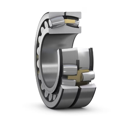 24028S.528857 bore 140 mm, Spherical Roller Bearings for Bar Mills for loose fit on the roll neck, Machined Brass Cage