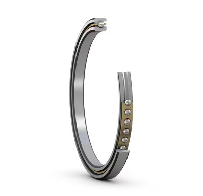 KG200ARO Angular contact thin section bearing (type A), Solid brass cage