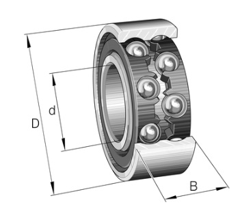 4200-BB-TVH Deep groove ball bearings, Double row