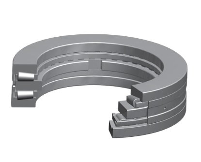 H-21033-B Double-acting thrust tapered roller bearing brass cage