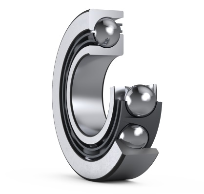Polyamide cage 100TAC03D Angular Contact Super Precision Bearings for Ball Screw Support