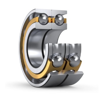 514481 bore 250 mm, Angular Contact Ball Bearings, double row for wire mills, Machined Brass Cage
