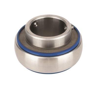 SUC205-16-IP69K/FVSL613 bore 25.4 mm, Set Screw Locking Stainless Steel, Insert Ball Bearing (Wide Inner Ring)