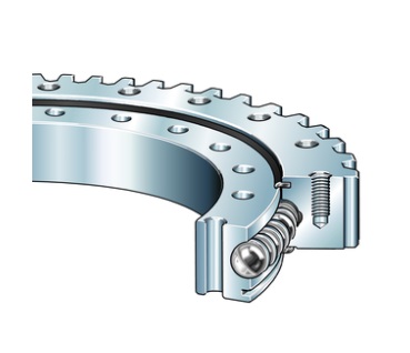 VSA 200414 N Four point contact slewing ring, standard series 20, external gear teeth