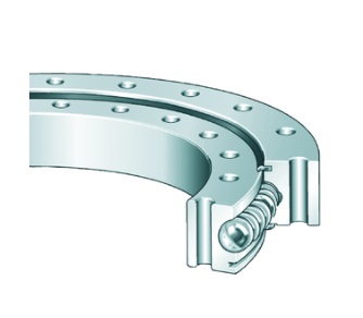 VSU250755 Four point contact slewing ring, standard series 25, without gear teeth
