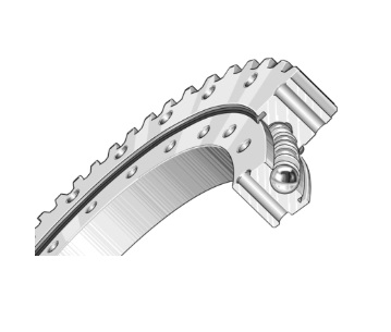 VA250309-N Four point contact slewing ring, external teeth