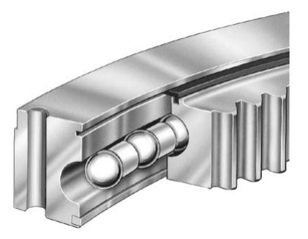 A12-34E2AG bore 752.348 mm, Heavy Duty Slewing Rings with External Gears (four-point contact ball)
