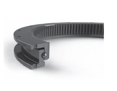 I.400.22.00.A bore 232 mm, Truck / trailer slewing ring, Internal gear type