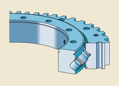 RKS.921150303001 Customized crossed cylindrical roller slewing bearings