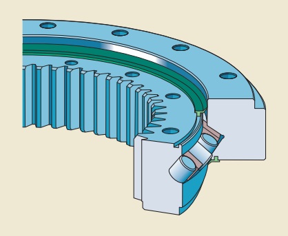 RKS.313500404001 Customized crossed cylindrical roller slewing bearings