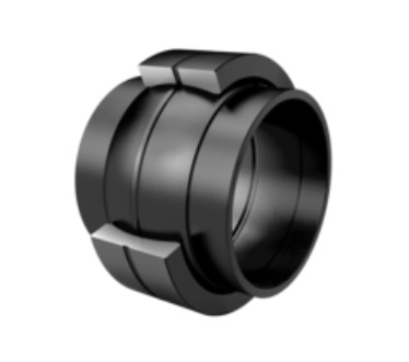 GE40-LO-2RS Radial spherical plain bearings, bore 40 mm, Requiring maintenance, DIN ISO 12240-1, Sealed design