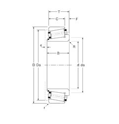 Bearing 135069X/135120