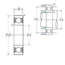 Bearing 6022VV