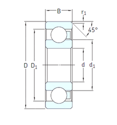 Bearing 6000/HR22Q2
