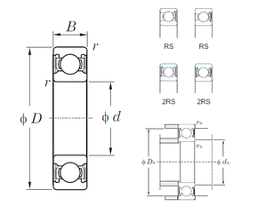Bearing 6017-2RS