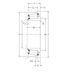 Bearing 135069X/135120C