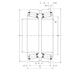 Bearing 135069X/135120H