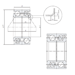 Bearing DE0565LZCS34PX1/L244